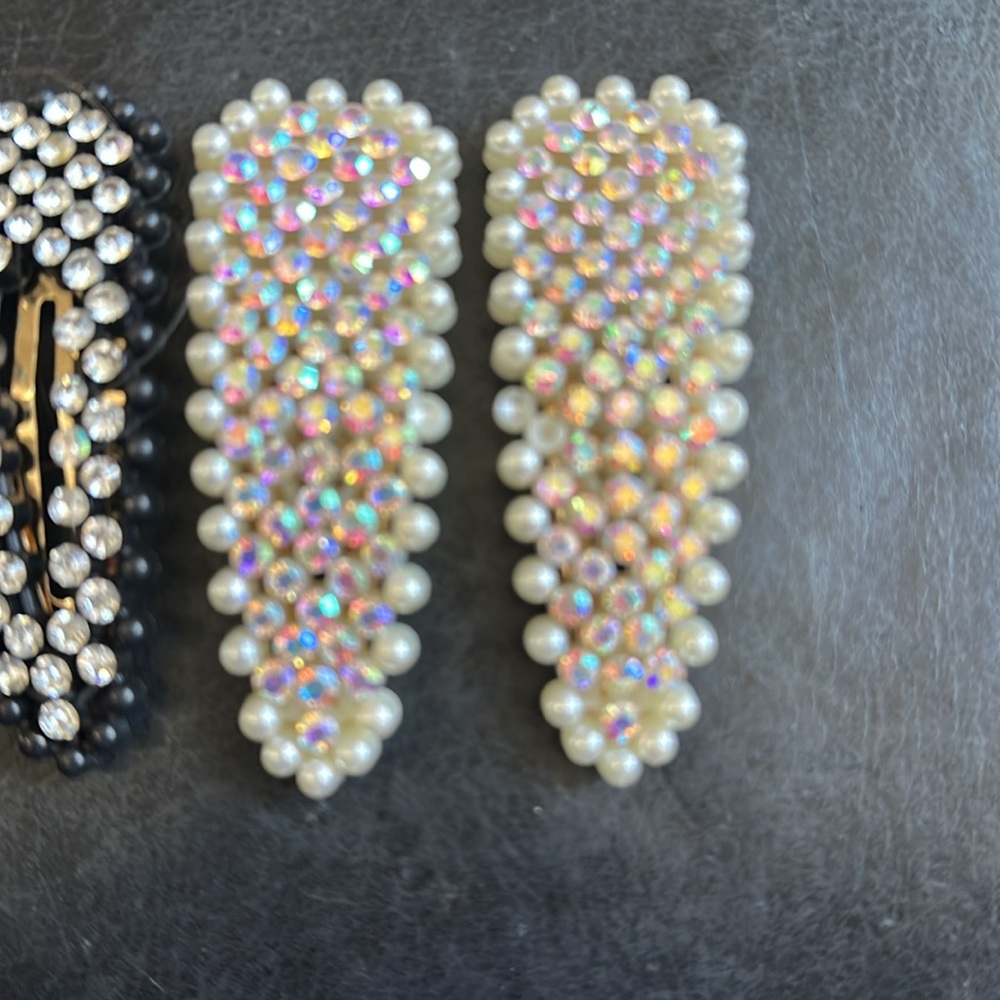 Nordstrom Rack Rhinestone Clips - Picture 3 of 5